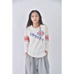 (S) uniqlo棉質純棉白色長袖上衣二手衣, , large