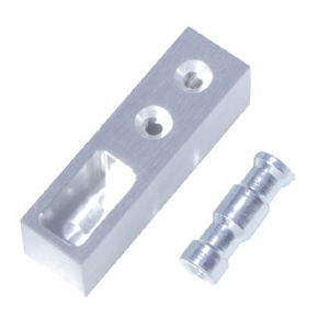 【協進五金】方扁有封口管頭 鋁原色拉絲