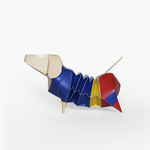 GeckoDesign Dachshund Coin Bank (Superman), , large