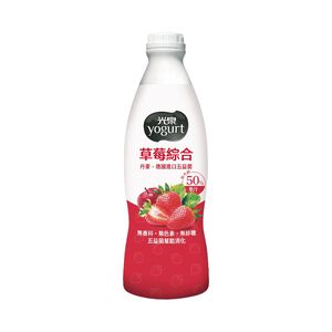 光泉優酪乳-草莓綜合-900ml※實際到貨效期約4天以上