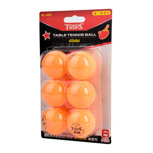 One Star Table Tennis (Orange)(6 Pcs)