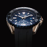 CITIZEN 星辰 PROMASTER MARINE 光動能200米潛水錶-黑x藍 BN0196-01L, , large