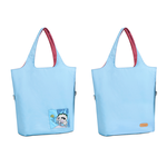 Eco-friendly Dual-Color Reversible tote bag (Ballet slippers), , large