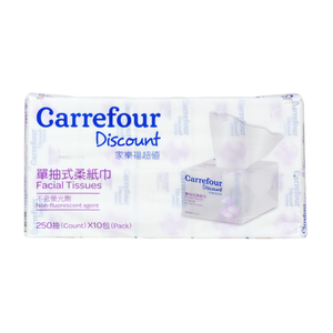 家樂福超值單抽式柔紙巾