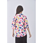 (S) fashion質感氣球粉色短袖上衣二手衣, , large