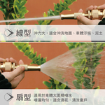 【車的背包】全銅噴嘴+一體成型起泡器套組(洗車/園藝澆花/水柱噴頭/霧化水花/清洗地板), , large