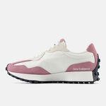 Kixpress-New Balance 女 休閒鞋 運動 經典 復古 B楦 NB 327 流行 穿搭 海鹽 梅紅 [WS327MB], , large