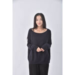 (XL) cos黑色長袖上衣二手衣, , large