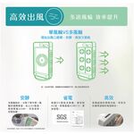 SANLUX HEPA Filter Air Purifier ABC-R40ACT, , large