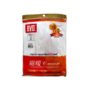 BVD厚綿衛生長褲-L