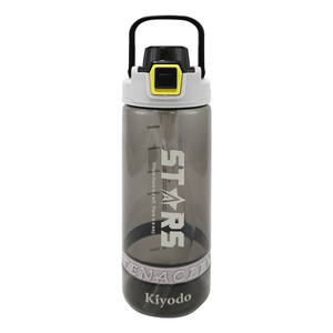 Kiyodo手提隨行彈蓋水壺-720ml-灰黑色-2支