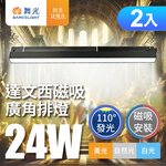 DanceLight 2-in-1 24W Da Vinci Magnetic 110-degree wide-angle row light track light spotlight anti-glare design (white light), , large