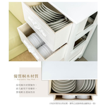 【Y HOUSE】European style two-layer drawer cabinet storage cabinet wooden drawer cabinet wooden storage cabinet, , large