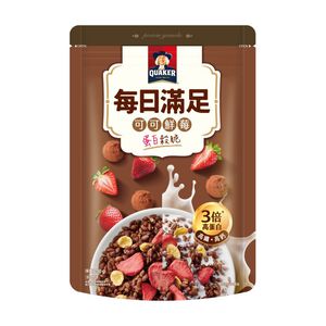 桂格每日滿足蛋白穀脆-可可鮮莓250g