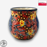 【SOLO Vintage】Cerraf Polish Pottery 350ml Mug Where Flowers Bloom Deeply Series Made in Poland, , large