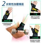 超肌感貼紮護腕-1只(CT-N81105), , large