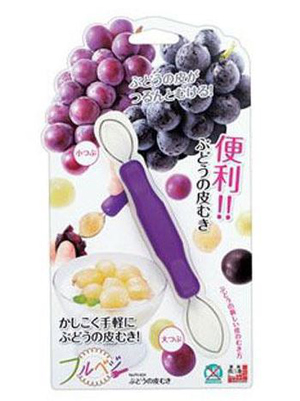 Grape peeler