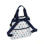 LeSportsac Double Trouble Backpack 手提兩用 後背包 媽媽包 送禮-晴空貓語, , large