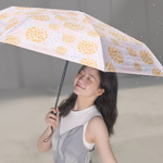 【rento】 防曬黑膠安全自動傘-繡球花, , large