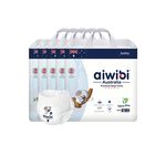Aiwibi 愛薇彼 零觸感瞬吸褲型紙尿褲 M(五包裝) 尿布 褲型 嬰兒紙尿褲 超薄透氣, , large