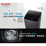 SHARP 17KG Ultra Quiet DD Direct Drive Inverter Antibacterial Washing Machine ES-G17AT-S, , large