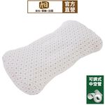 【日本旭川】日本專科人體工學3D曲線快眠調節枕 日本暢銷五區機能氧氣枕 枕頭 機能枕 神之枕 中空管枕 電視熱銷, , large