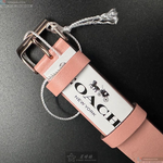 [星晴錶業]COACH手錶,36mm,CH00204白色錶面玫瑰金錶殼粉紅真皮皮革錶帶款, , large