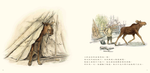 《南門書局》單本繪本館~鄂溫克的駝鹿 1本, , large
