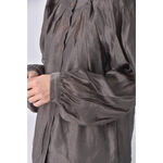 (M) tion韓牌排扣黑色長袖上衣二手衣, , large