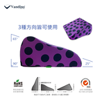 【 Vandino 】(基本款)多功能抬腿墊 – 深紫圓點, , large