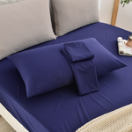【FOCA】Illusory blue | Professional Care Grade 100% Super Waterproof Mattress Cover-Double, , large