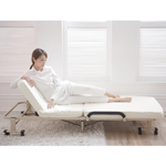 《Simple Life》No assembly required 6-section folding bed - off-white S-22, , large