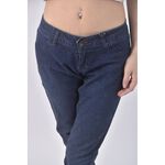 (M) trf denim丹寧牛仔藍色長褲二手衣, , large