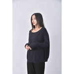 (XL) cos黑色長袖上衣二手衣, , large