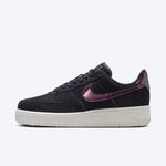 Kixpress-Nike Wmns Air Force 1 '07 SE 女 運動休閒鞋 AF1 金屬勾 黑紫 [HJ4401-002], , large