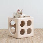 【paipaipets】Wooden Cube - Style S, , large