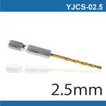 鉅玉經典｜六角白鐵起子鑽頭-2.5mm YJCS-02.5, , large