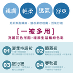 【多利寶寢具】INDIAN_緹花針織雲朵棉可水洗雙人四季被-經典黃熊, , large