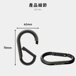 Lightweight aluminum buckle, , large