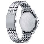 CITIZEN 星辰 光動能復古風紳士手錶-銀x黑 BM7480-81E, , large