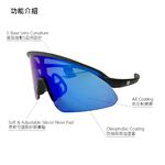 NEW BALANCE 運動太陽眼鏡 偏光鏡 台灣公司貨 可調鼻墊 運動眼鏡 NB08111 25SS 【樂買網】, , large