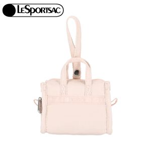 Lesportsac Weekender Charm 小吊掛飾零錢包 送禮-晨曦桃粉