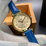 [星晴錶業]COACH手錶,30mm,CH00047金色錶面金色錶殼寶藍真皮皮革錶帶款, , large