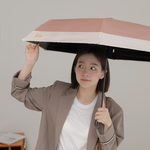 【rento】防曬黑膠刺繡迷你傘-日暮貓, , large