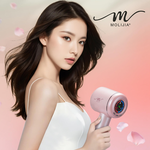 【MOLIJIA】M195 Negative Ion Constant Temperature High-Speed ​​Hair Dryer - Floral Pink, , large