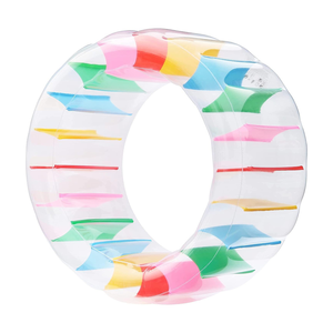 Outdoor toys, large toys, crawling toys, rainbow rollers, water play and interactive toys, summer pool play, water play.