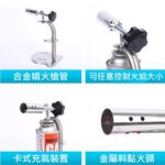 Portable Gas Blowtorch - Non-Electronic Ignition Model (Gas Canister Not Included), , large