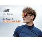 NEW BALANCE 運動太陽眼鏡 偏光鏡 台灣公司貨 太陽眼鏡 運動眼鏡 NB08102 25SS 【樂買網】, , large