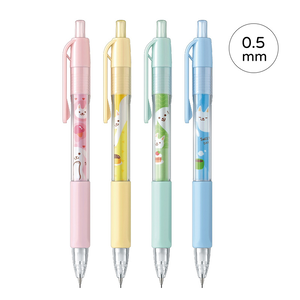 【SIMBALION 雄獅文具】0.5mm 自動鉛筆 6支入 /組 MP-112  -  粉黃