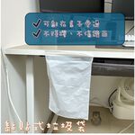 [熊好貼國際]黏貼式垃圾袋 1組15個 買2組(含)以上優惠價1元/個 客廳垃圾袋 書桌垃圾袋 辦公收納, , large